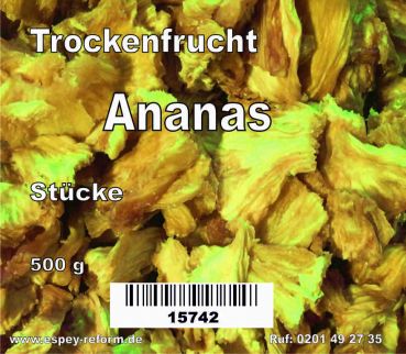 Ananas Stücke 500 g